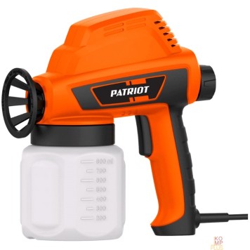 Краскопульты PATRIOT SG 110 Краскопульт электрический 170303500 { 110 Вт, 300 мл/мин, 60 DIN/сек, 1,4 кг }