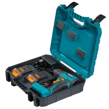 Дрели, Шуруповерты, Гайковерты, Миксеры Bort BAB-21-BLK (2X1,5AH) Дрель-шуруповерт аккумуляторная 93413526  21 В, 1.5 Ач, Li-lon, 2 Акб -1