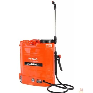 Краскопульты PATRIOT PT-12AC Распылитель ранцевый аккумуляторный 755302530 