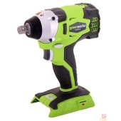 Дрели, Шуруповерты, Гайковерты Greenworks GD24IW400 Гайковерт ударный аккумуляторный, 24V, бесщеточный, без АКБ и ЗУ 3802907