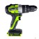 Дрели, Шуруповерты, Гайковерты Greenworks GD24DD60 Дрель-шуруповерт ударная аккумуляторная, 24V, бесщеточная, без АКБ и ЗУ 3704107