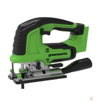 Лобзики Greenworks GD24JS Лобзик аккумуляторный, 24V, бесщеточный, без АКБ и ЗУ 3601407