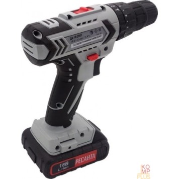 Дрель, Шуруповерт Ресанта Дрель-шуруповерт аккумуляторная ДА-18-2ЛК-У 75/14/6-2