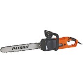 Пила цепная электрическая PATRIOT ES 2618 220301526 2.5кВт,18' шина, продольный двигатель, плавный пуск, бесключевая натяжка цепи