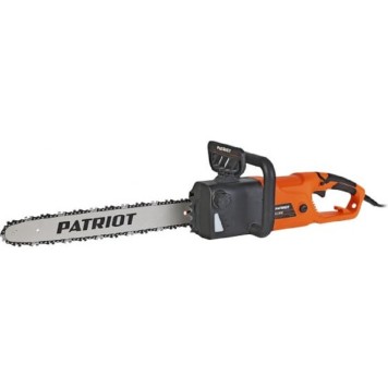 Пила цепная электрическая PATRIOT ES 2618 220301526 2.5кВт,18' шина, продольный двигатель, плавный пуск, бесключевая натяжка цепи