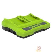 Аккумуляторы и зарядные устройства Greenworks Зарядное устройство для 2-х аккумуляторов Greenworks G24X2UC2, 24V 2931907