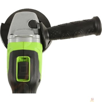 Углошлифовальные, Шлифовальные машины, Реноватор Greenworks GD24AGK2 Угловая шлифовальная машина, аккумуляторная, 24V,  бесщеточная, c 1хАКБ 2 Ач и ЗУ в сумке 3200207UA-1