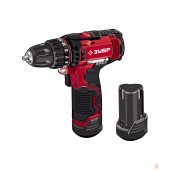 Дрель, Шуруповерт ЗУБР Дрель-шуруповерт в кейсе 12В, 2 АКБ (2Ач)  ДШЛ-125-22