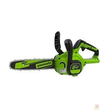 Пилы Greenworks G24CS25 Цепная пила аккумуляторная, 24 В, 25 см 2007707