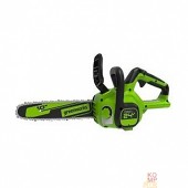 Пилы GreenWorks G24CS25K2 Цепная пила аккумуляторная, 24V, 25см, c АКБ 2Ач и ЗУ 2007707UA