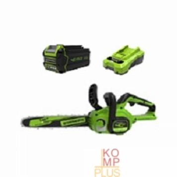 Пилы Greenworks G40CS30IIK2 Цепная пила аккумуляторная , 40V, 30 см,  с 1* АКБ 2А*ч и ЗУ 2007807UA
