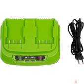 Аккумуляторы и зарядные устройства Greenworks G40UC8 Быстрое зарядное устройство для 2-х аккумуляторов,40V 2938807