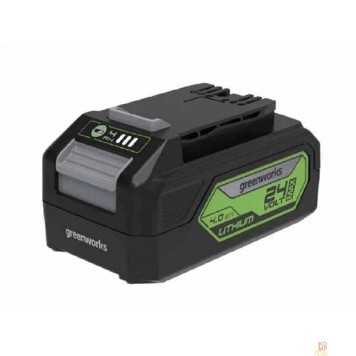 Аккумуляторы и зарядные устройства Greenworks Аккумулятор G24B4II, { 24v, li-ion, 4 А·ч, пиковый ток 55А } 2938407