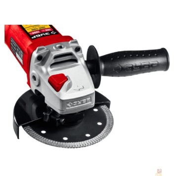 Шлифовальная машина ЗУБР УШМ, регулировка оборотов УШМ-125-1205 Э {1200 Вт, d125 мм}-1