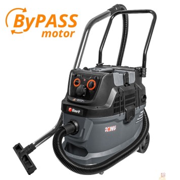 Пылесосы строительные Bort BAX-600E Пылесос строительный 93418149 { Мощность всасывания 320 Вт, вместимость 40 л, Ур. шума 78 дБ, шланга 3 м, 16 кг, набор аксессуаров 8 шт }