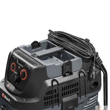 Пылесосы строительные Bort BAX-600E Пылесос строительный 93418149 { Мощность всасывания 320 Вт, вместимость 40 л, Ур. шума 78 дБ, шланга 3 м, 16 кг, набор аксессуаров 8 шт }-2