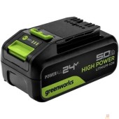 Аккумуляторы и зарядные устройства Greenworks Аккумулятор High Power G24HP5, {24V, 5 А.ч} 2957807