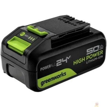 Аккумуляторы и зарядные устройства Greenworks Аккумулятор High Power G24HP5, {24V, 5 А.ч} 2957807