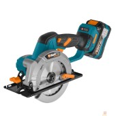 Пилы Bort BHK-18LI-125 ПИЛА ЦИРКУЛЯРНАЯ АККУМУЛЯТОРНАЯ 93418583 {акб 2*3,0 АЧ + ЗУ, АКБ Makita 18V LXT, 1200 Вт, 10800 об/мин, диск 125 мм, 22 мм, 2 кг, аксессуаров 2 шт }