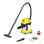 Пылесосы Karcher WD 3 S V-15/4/20 (YSY) Пылесос хозяйственный 1.628-138.0