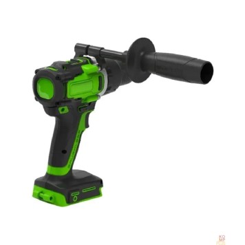 Дрели, Шуруповерты, Гайковерты Greenworks GD24DD140 Дрель-шуруповерт аккумуляторная,  24V, 70/140Нм,Anti-kickback,1х4Ач,ЗУ,кор 3707607CUB-2