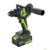 Дрели, Шуруповерты, Гайковерты Greenworks GD24DD90 Дрель-шуруповерт аккумуляторная,  24V, 90 Нм, бесщеточная, 45/90Нм,1х4Ач,ЗУ,кор 3707507CUB
