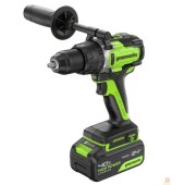 Дрели, Шуруповерты, Гайковерты Greenworks GD24DD140 Дрель-шуруповерт аккумуляторная,  24V, 70/140Нм,Anti-kickback,2х4Ач,ЗУ,кор 3707607CUD