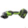 Углошлифовальные, Шлифовальные машины, Реноватор Greenworks GD24AG 24В Угловая шлифовальная машина акк, б/щет, 125 мм, 10500 об/мин,1х8Ач,ЗУ,кор 3200207CUH