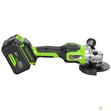 Углошлифовальные, Шлифовальные машины, Реноватор Greenworks GD24AG 24В Угловая шлифовальная машина акк, б/щет, 125 мм, 10500 об/мин,1х8Ач,ЗУ,кор 3200207CUH-2