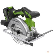 Пилы Greenworks GD24CS165 Дисковая пила 24V,б/щет,165х20мм, 4800 об/мин, рез 57мм,1х4Ач,ЗУ,кор 1501607CUB
