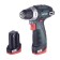 Дрель, Шуруповерт Metabo PowerMaxx BS Безударная дрель-шуруповерт 600080500  12В 2х2.0,LC40,патр.,кейс, вес 0.8 кг 
