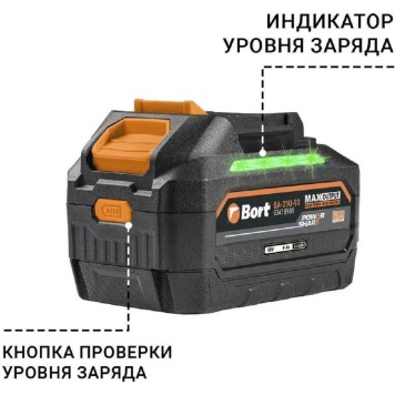 Аккумуляторы и Зарядные устройства Bort БАТАРЕЯ АККУМУЛЯТОРНАЯ BA-21U-93 9 АЧ, ЯЧЕЙКА 3 АЧ, аккум. система Makita 18V LXT 93418989-2