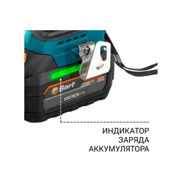 Дрели, Шуруповерты, Гайковерты, Миксеры Bort ДРЕЛЬ-ШУРУПОВЕРТ АККУМУЛЯТОРНАЯ УДАРНАЯ BAB-21U ( 2X 4А.Ч) 93414837  18 В, 4 Ач, аккум. система Makita 18V LXT, Li-lon, 2 Акк -1
