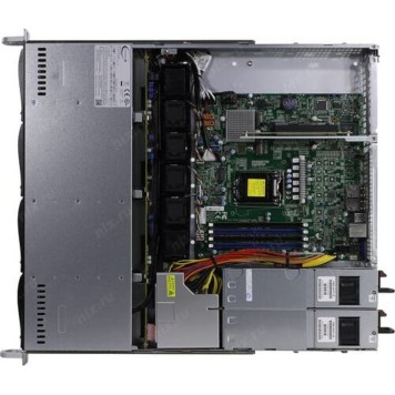 Сервер Supermicro SYS-5019C-MR Серверная платформа 1U SATA SYS-5019C-MR