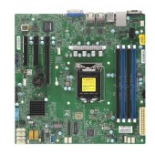 Материнская плата Supermicro MBD-X11SCL-F-B OEM 1xLGA 1151, Intel C242, 4xDDR4, 2x1GbE LAN, 6xSATA3 (6Gbps) RAID 0,1,5,10, 6xUSB 2.0 + 5xUSB 3.1, 1xVGA, 2 COM, 1xPCI-E 3.0 x16, 2xPCI-E 3.0 x8, Micro-ATX