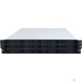 Корпус Procase ES212-SATA3-B-0 {2U 12 SATA3/SAS hotswap HDD, глубина 650мм, MB 12