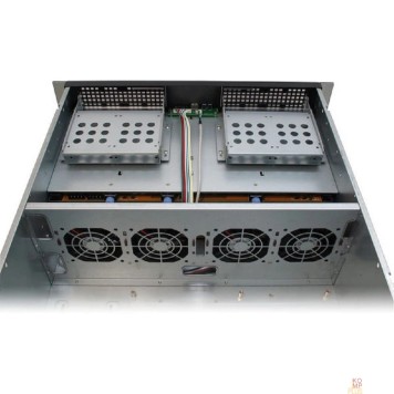 Корпус Procase ES416S-SATA3-B-0 черный 4U 16 SATA3/SAS 6Gb hotswap HDD,глубина 550мм,MB 9.6
