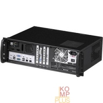 Корпус Procase UM330-B-0 черный {3U, глубина 300мм, MB 12