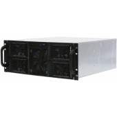 Корпус Procase RE411-D0H16-FE-65 Корпус 4U server case,0x5.25+16HDD,черный,без блока питания,глубина 650мм,MB EATX 12