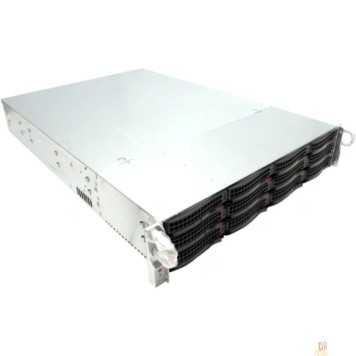 Корпус Supermicro CSE-826BE1C-R920LPB SuperChassis 2U 826BE1C-R920LPB/ noHDD(12)LFF/noHDD(2)SFF/ 7xLP/ 2x920W Platinum(13.68
