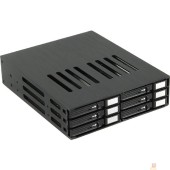 Опция к серверу Procase L2-106-SATA3-BK {Корзина L2-106SATA3 6 SATA3/SAS, черный, с замком, hotswap mobie rack module for 2,5