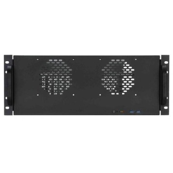 Корпус Procase 4U300-08 Корпус 4U server case,8HDD,черный,без блока питания PS/2 ATX,глубина 300мм, MB ATX 12