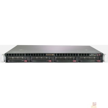 Сервер Supermicro SYS-5019C-MR Серверная платформа 1U SATA SYS-5019C-MR