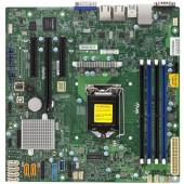 Материнская плата Supermicro MBD-X11SSL-F-(B) {C232 S1151 MATX BLK} OEM