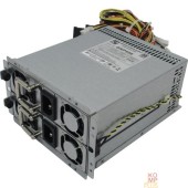 Блок питания Procase GRP550 Блок питания с резервированием PS2+ ATX(550W+550W(1+1)),КПД=88+ Silver,185*150*86mm,Активный PFC,+5B=30A,+12B=46A,+3,3B=30A,-12V=1A,5VSB=3A