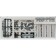 Корпус Procase RE411-D0H17-FE-65 Корпус 4U server case,0x5.25+17HDD,черный,без блока питания,глубина 650мм,MB EATX 12