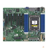 Материнская плата Supermicro MBD-H12SSL-i-B {ATX, 8 DIMM slots, 8 SATA3, 2 M.2, 8 SATA3 or 2 NVMe via single SlimSAS x8, 2 Gigabit Ethernet LAN Ports, ASPEED AST2500 BMC graphics, 7 PWM 4-pin Fans} OEM