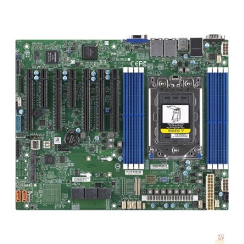 Материнская плата Supermicro MBD-H12SSL-i-B {ATX, 8 DIMM slots, 8 SATA3, 2 M.2, 8 SATA3 or 2 NVMe via single SlimSAS x8, 2 Gigabit Ethernet LAN Ports, ASPEED AST2500 BMC graphics, 7 PWM 4-pin Fans} OEM