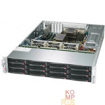 Сервер Supermicro SSG-620P-ACR12H 2U, 2xLGA-4189, TDP 270W, Intel C621A, 16xDDR4, 12x 3.5