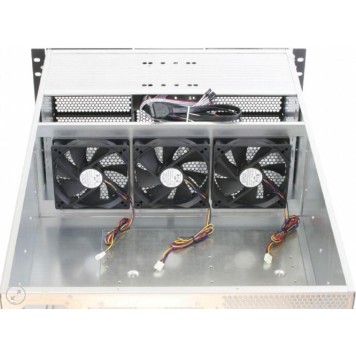 Корпус Procase RE411-D11H0-FE-65 Корпус 4U server case,11x5.25+0HDD,черный,без блока питания,глубина 650мм,MB EATX 12